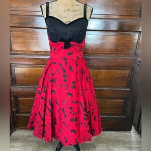 Deadly Dames rare bondage dress NWOT size medium